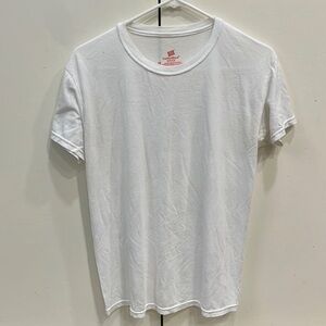 HANES Men's White T-Shirt (PRE-OWNED)